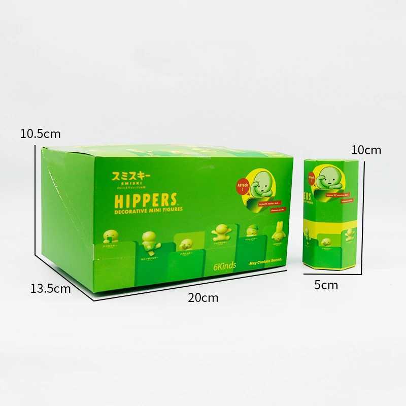 New Smiski Hippers Party Series Recorative Mini Figures Doll Blind Box Toys Gift Decoration Co Branded CollectionXJ250212