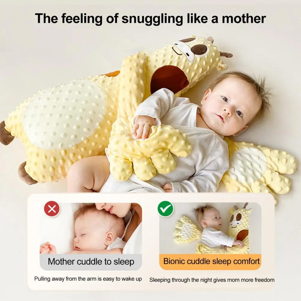 Baby Patter For Sleep 23in Baby Startle Prevention Sleep Aid Companion Automatic Palm Patting Sleeping Pillow Soothing Toy 250211