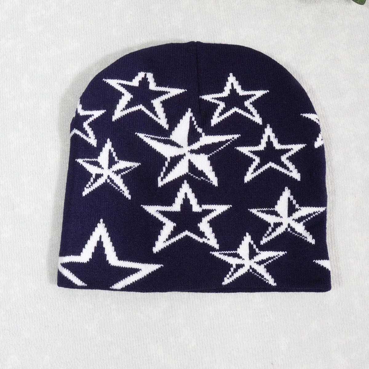 2023New Winter Warm Hat For Men Wen Knitted Wool Beanies Sklie Autumn Winter Hats Skl Cold-proof Bonnet X250212