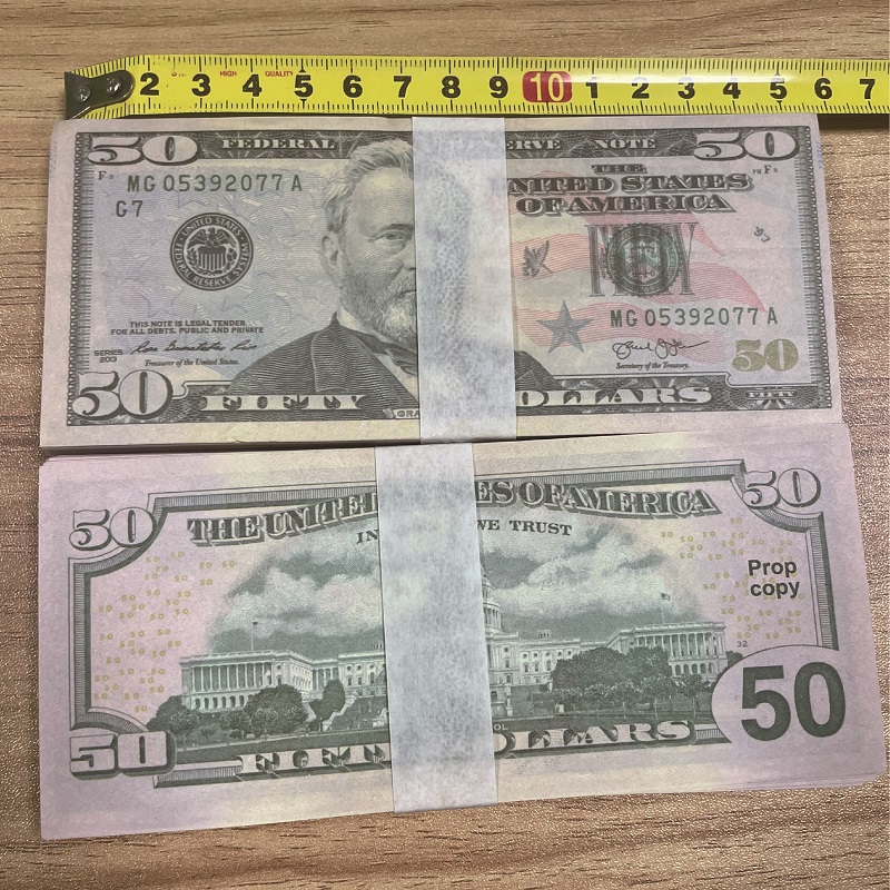 Party Supplies Fake Money Banknote 1 5 10 20 50 100 Euros Realistic Toy Bar Props Copy Currency Dollars Movie Money Faux-billets School Child Study 10
