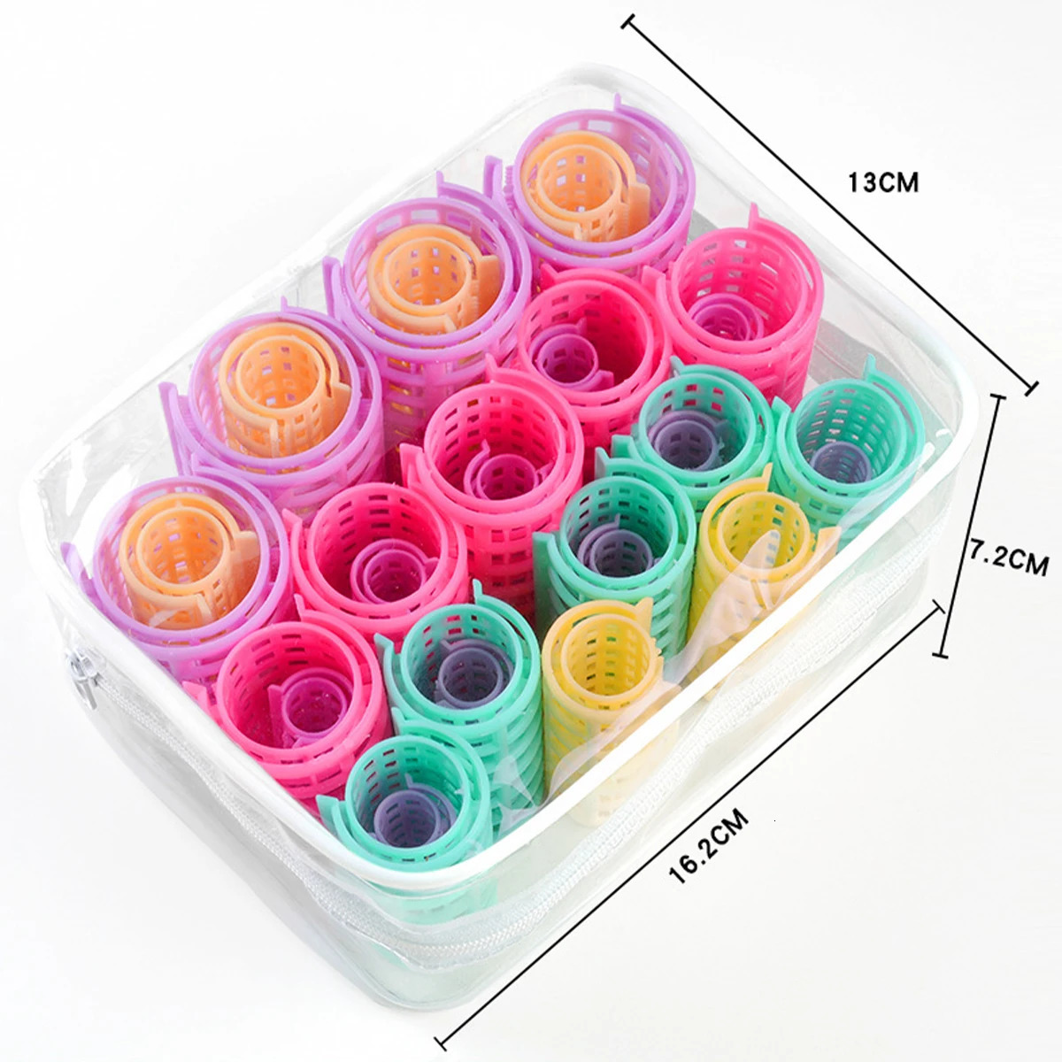 30Pcs Hair Roller Sets Self Holding Hairdressing Curlers DIY Curly Hairstyle Tool Lightweight Hair Rollers for Women Hair Curler 250207