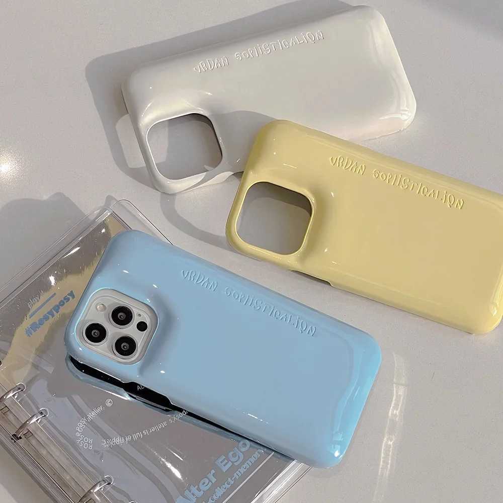 Luxury Candy colorf Soap Case for iPhone 14 15 13 12 11 16 Pro Max Cases Shockproof Back Cover Hard Plastic skin Funda Z250211