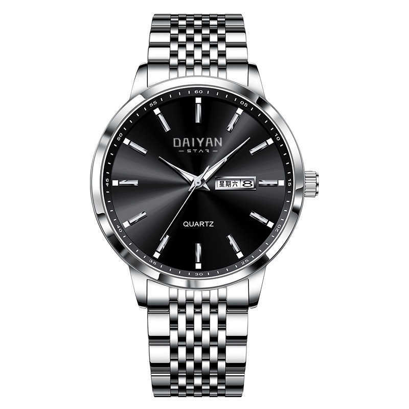 Dai Yan 2024 New Mens Watch Classic Business Mens Sports Mechanical Quartz Watch Night Light Waterproof Calendar W250212
