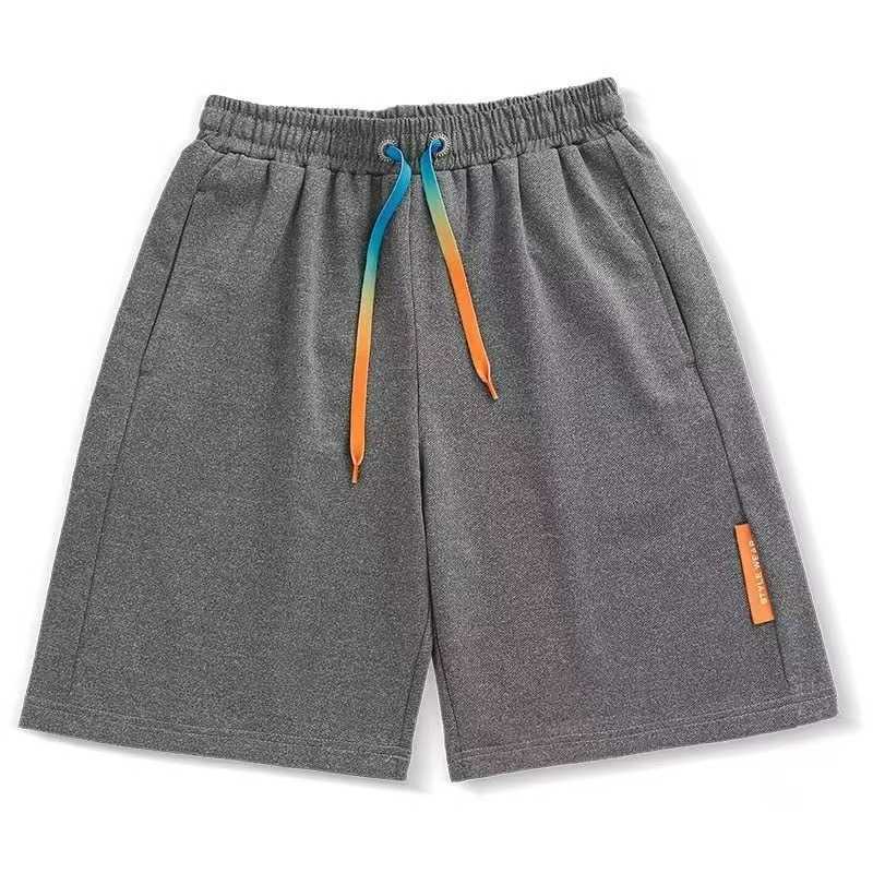 2023 Summer Casual Mens Shorts High Street American Pentagram Stretch Trendy Brand Fashion Pants W250212