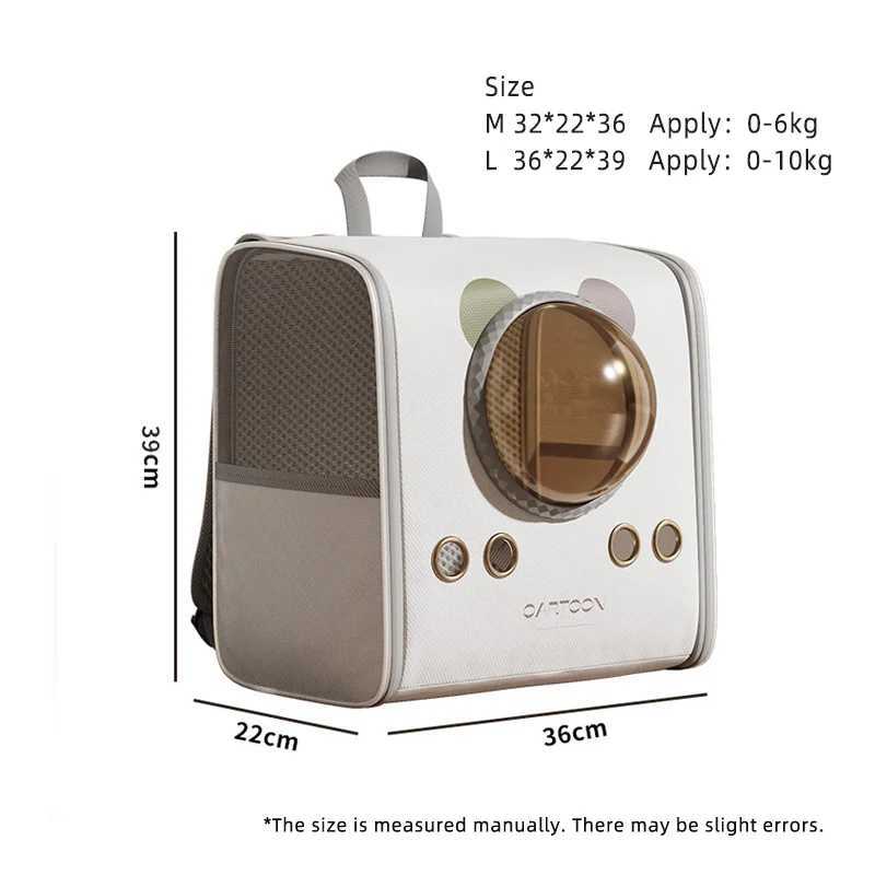 New cat bag portable pet bag large capacity cat dog space capsule backpack pet travel bag supplies. Can accommodate cats within 250205