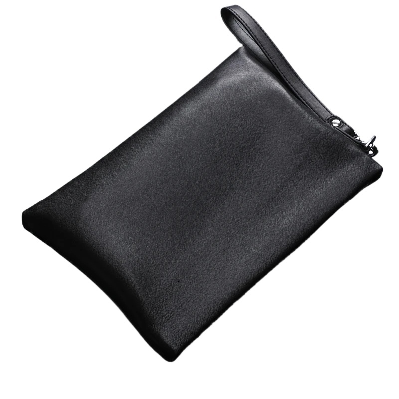 SENOFAN new style Clutches Men Envelope Handbag Genuine Leather Sheepskin Wallet Pouch Clutch Business Phone Bag Male