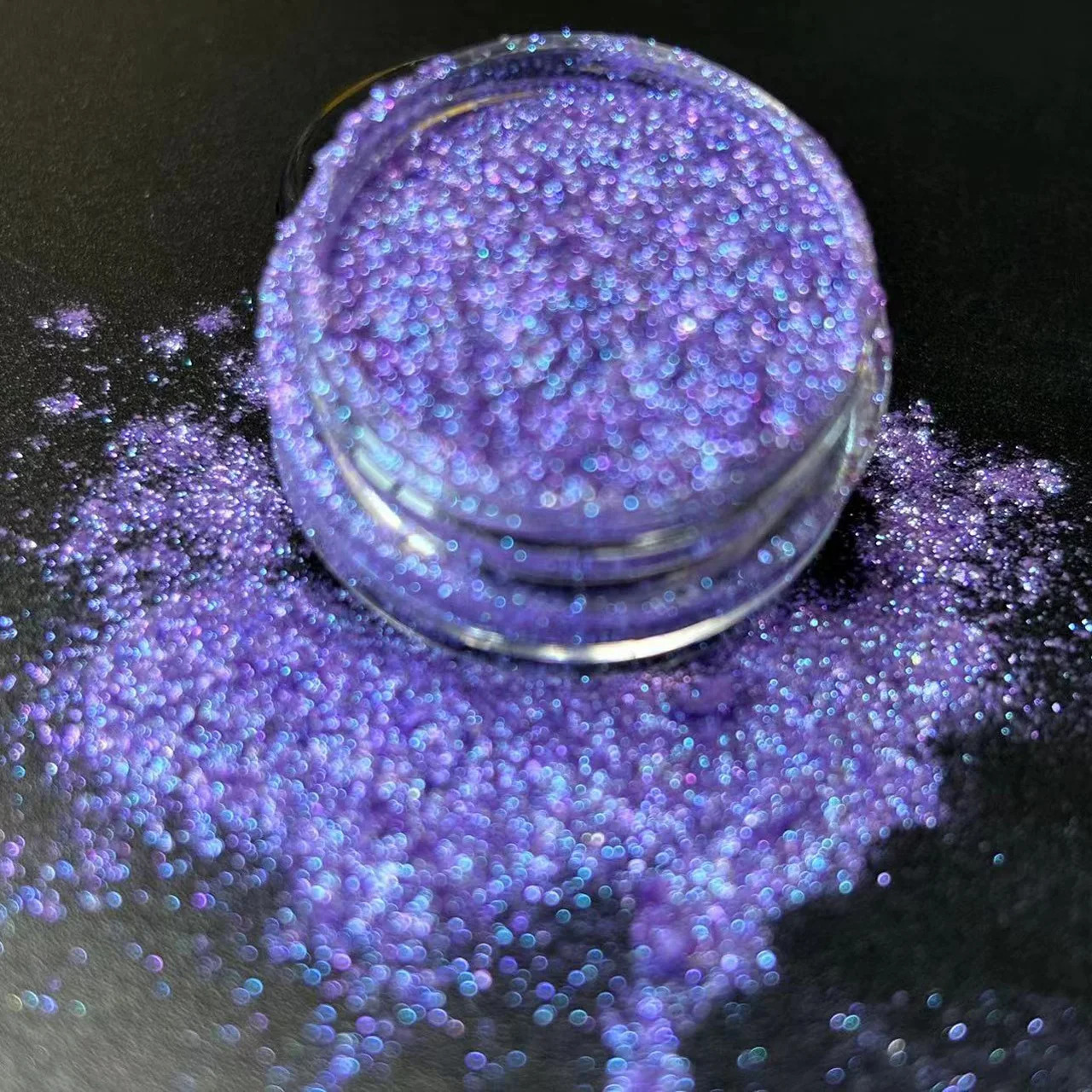 Wholesaler Cruelty Free Iridesecent Purple Violet Pearl Pigments Cosmetic Grade Chameleon Powder for EyeShadow Nail Makeup Face 250208