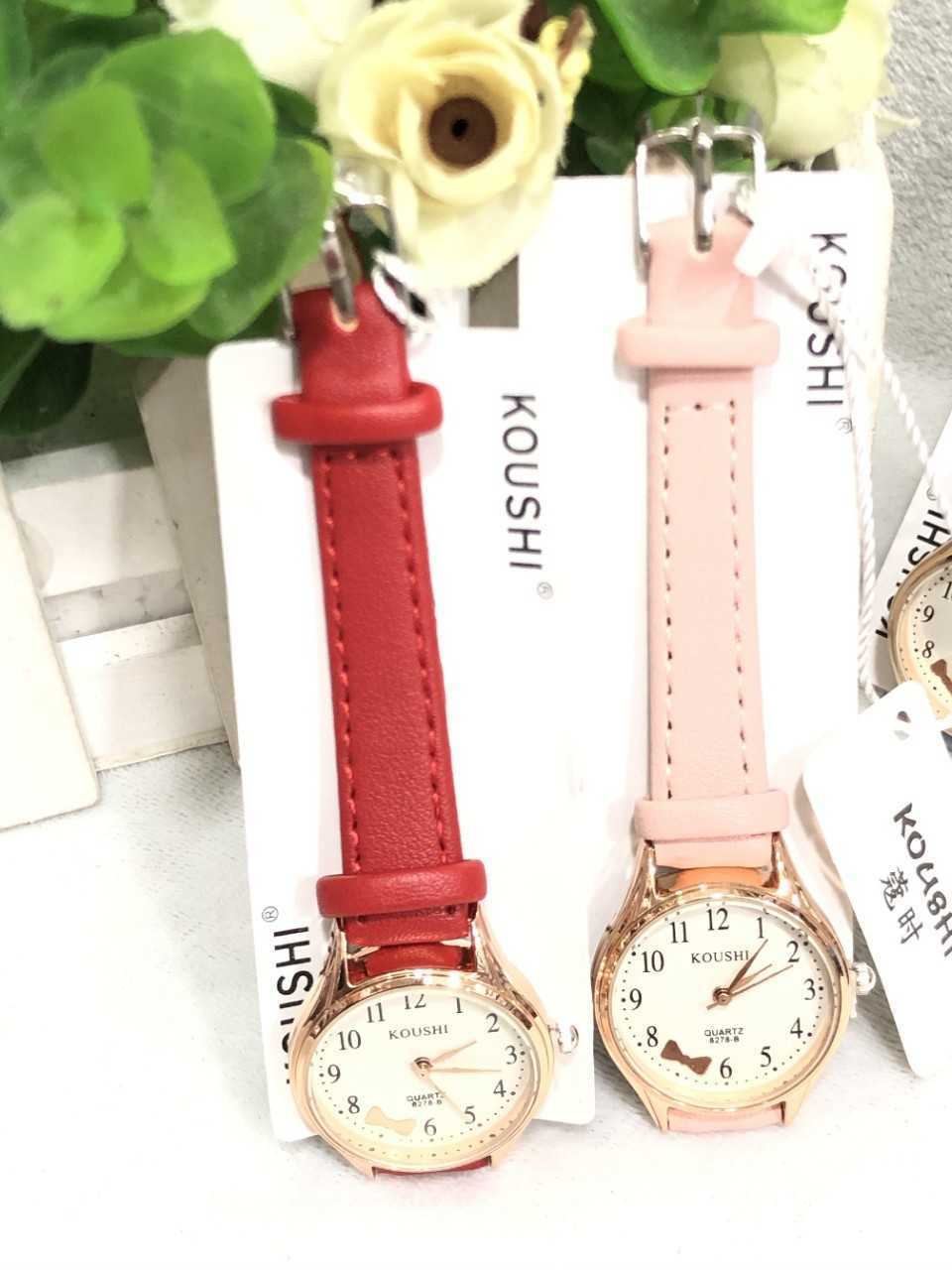 2020 new Koushi waterproof womens clothing needle walking small fresh wrist watch W250212
