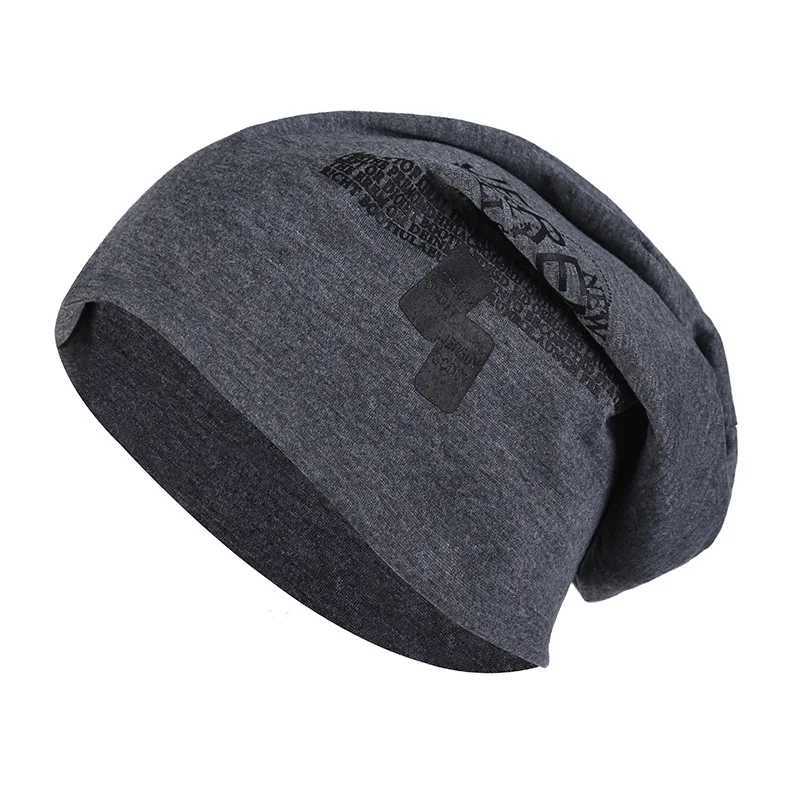OKKDEY Hats for Men Sklcap Men Beanie Hat Unisex Warm Ladies Autumn Winter Caps Outdoor Fashion Hip-hop Beanie Cap For Men X250212