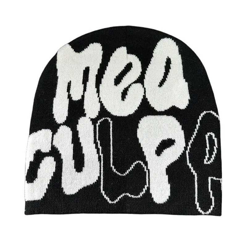 Mea Cpa Knitting Beanies Hat For Wen Men Couple Y2K Whats In Fashion Bonnet Kpop Wool Sklies Hoods Lady Caps Hat X250212