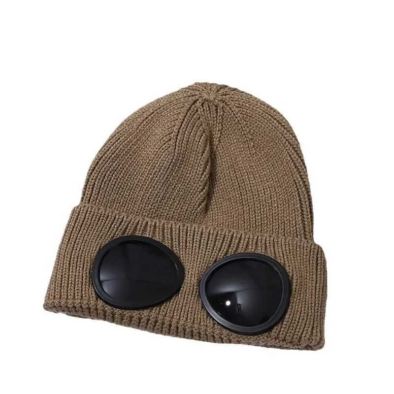 Warm ski mask hat warm mens winter windproof hat knitted beans outdoor ear protection sports cold hat Galos X250212