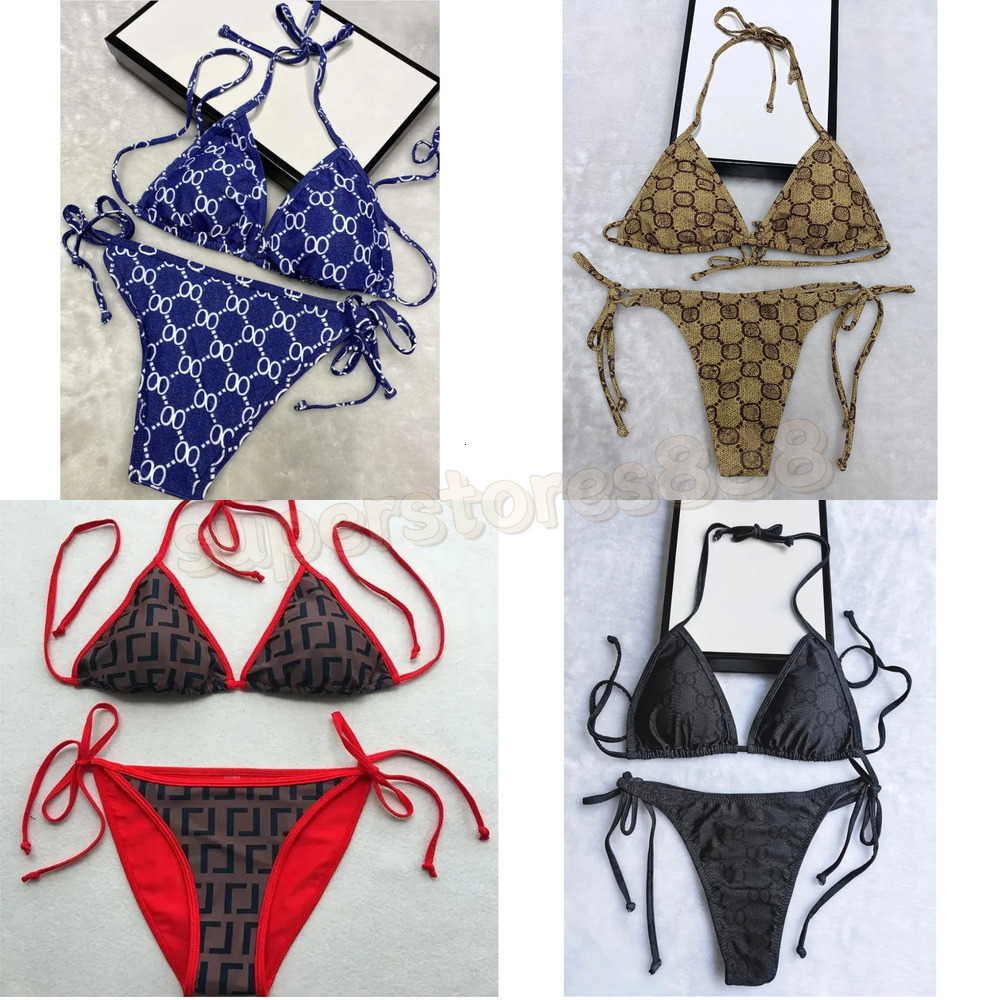 Womens Bikinis Set Sexy Swimsuits Designers Ladies Thongs Bra Bathing Suit Fashion Thongs Bra Beach Clothes Summer Swimwears Luxury Bikinis pool parties sets a3