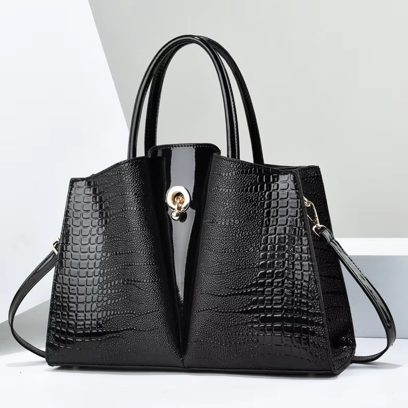 new style NEW High Quality Leather Handbag Purse Designer Women Shoulder Crossbody Bags Trend Large Capacity Casual Totes Sac