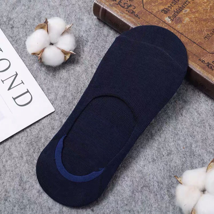 Socks pure cotton women with deodorant sweat absorption thin silicone non-slip with breathable invisible socks wholesale 2025s