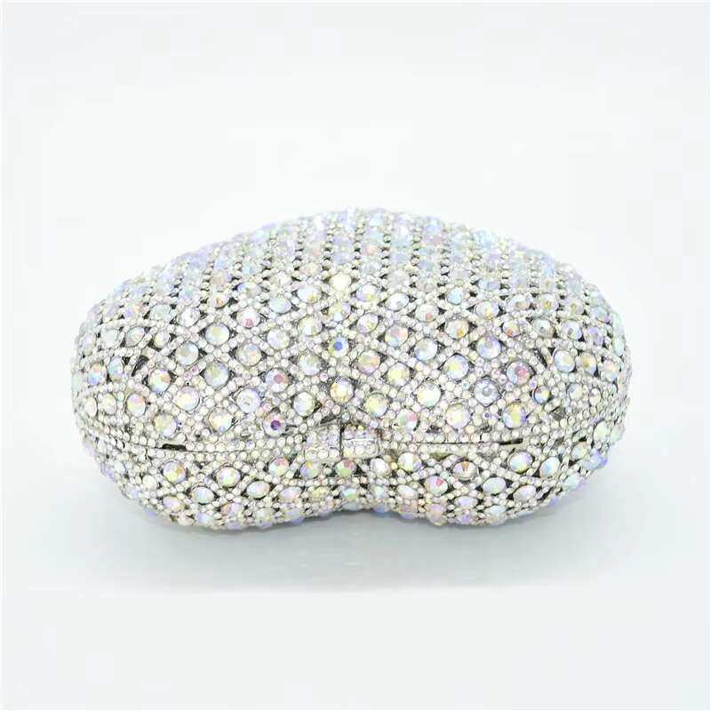 New High Quality Bridal Wedding Purse Fashion Women Evening Party Big Dias Elegant Purses Designer Bags