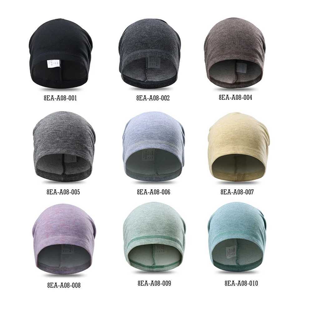 New Beanies Winter Sklies Thermal Warm Caps Running Sports Hats Snowboard Stretch Soft Black Cycling Skiing Hip Hop Mens X250212