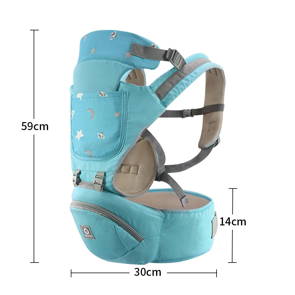 Ergonomic Baby Infant Hipseat Breathable Kangaroo Front Facing Baby Holder Baby Waist Travel For 0-36M 250211
