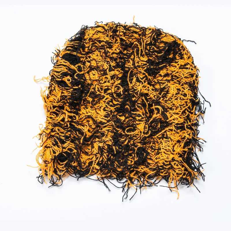 Distressed Beanie Winter Warm Ski Knit Hats For Wen Men Fuzzy Y2k Beanies Street X250212