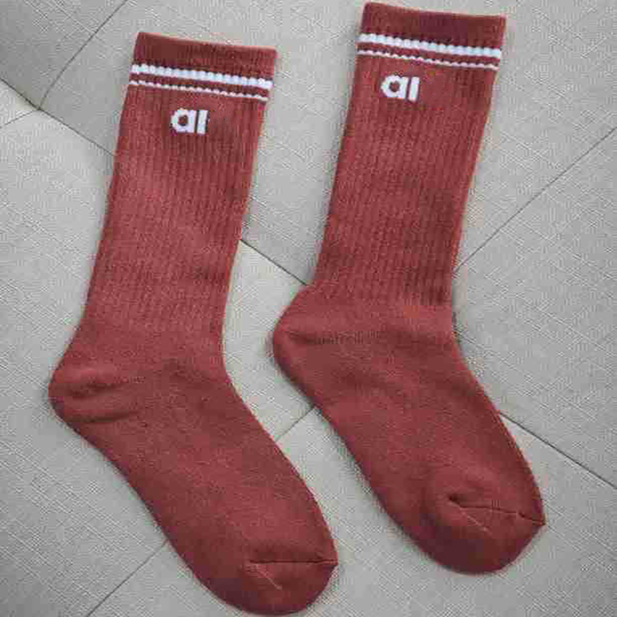 Men's Designer Embroidery Socks: Breathable Cotton Fashion Sports Socks