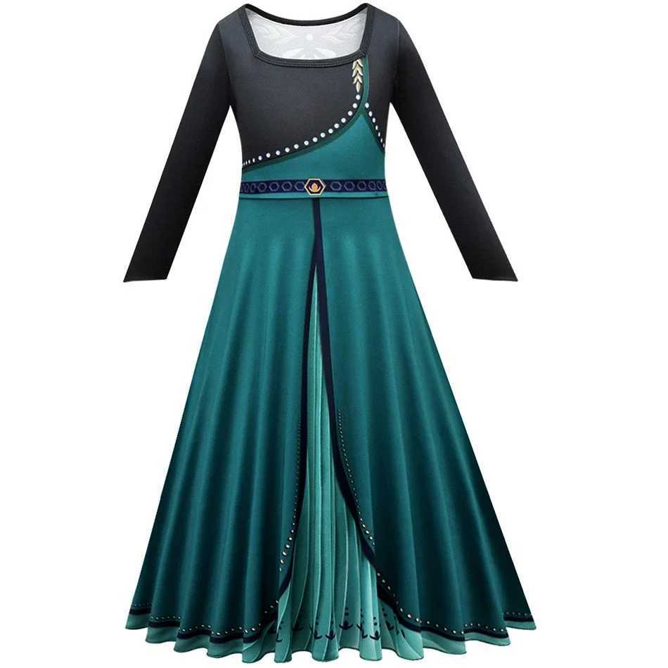 2025 Princess Dresses Girls Carnival Ball Cosplay Par Costumes Long Sleeve Dresses Kids Queen Clothes Girls Par DressesXJ250117
