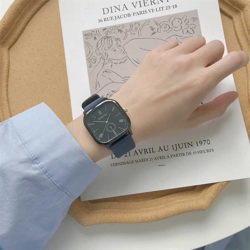 French minority watches Womens simple temperament in summer; students square; womens leisure atmosphere; light luxury; INS style W250212