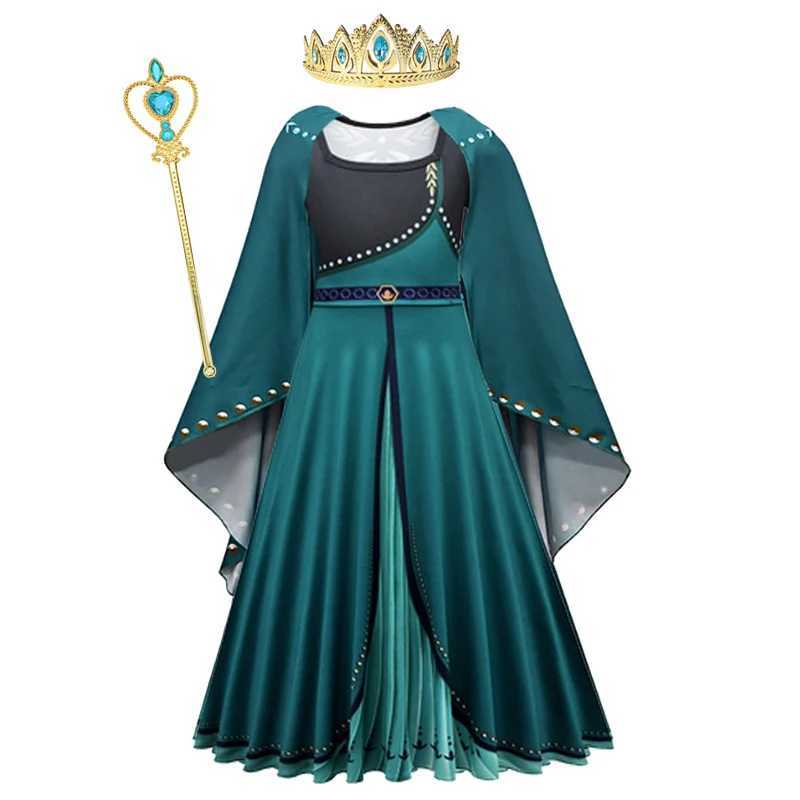 2025 Princess Dresses Girls Carnival Ball Cosplay Par Costumes Long Sleeve Dresses Kids Queen Clothes Girls Par DressesXJ250117