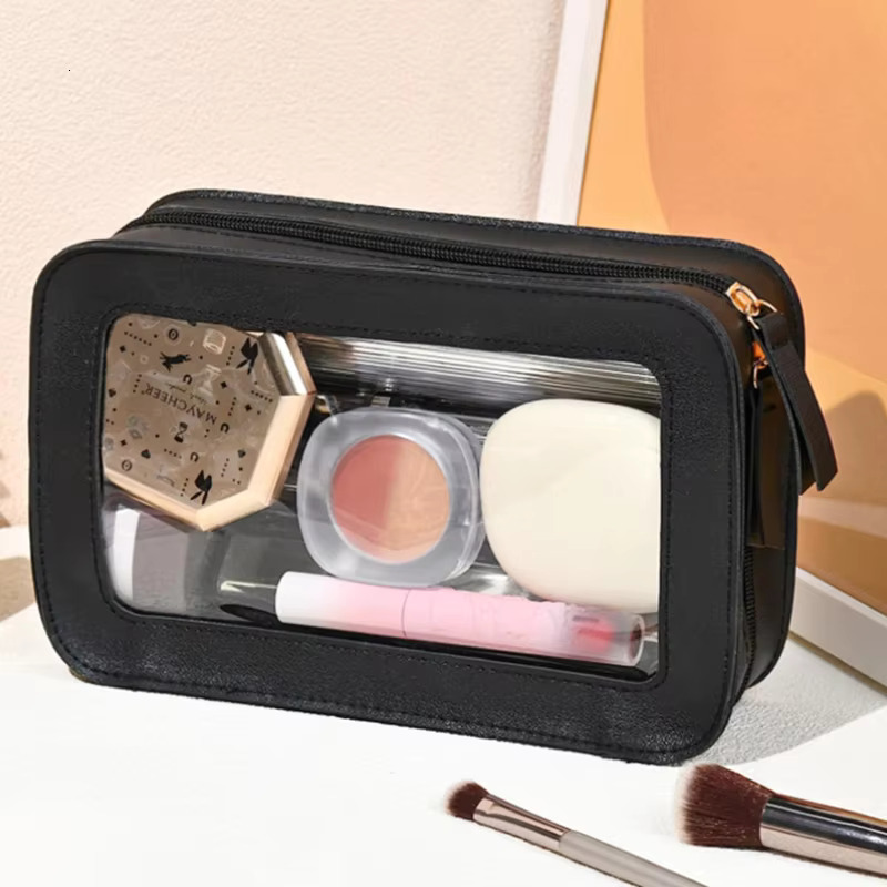 Transparent Toiletry Outdoor Travel Portable Waterproof New Simple Dustproof Cosmetic Bag swissmilitary