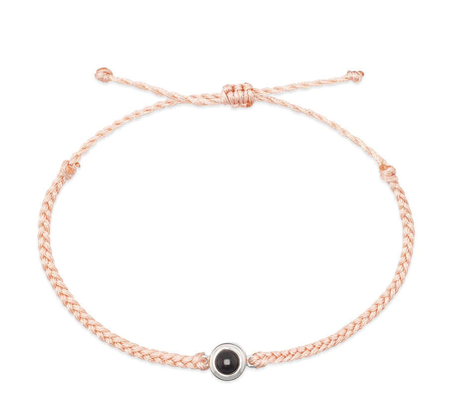 Hot selg new woven bracelet Korean version with 100 simple Valentine's Day accessories in My Love Language