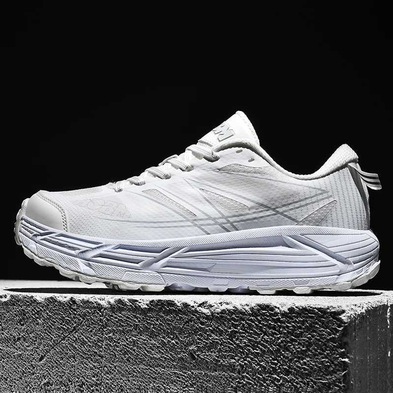 Carbon Plate Marathon Air Cushion Men Sports Running Shoes Breathable Lightweight Luxury Cfortable Athletic Training SneakersC250325