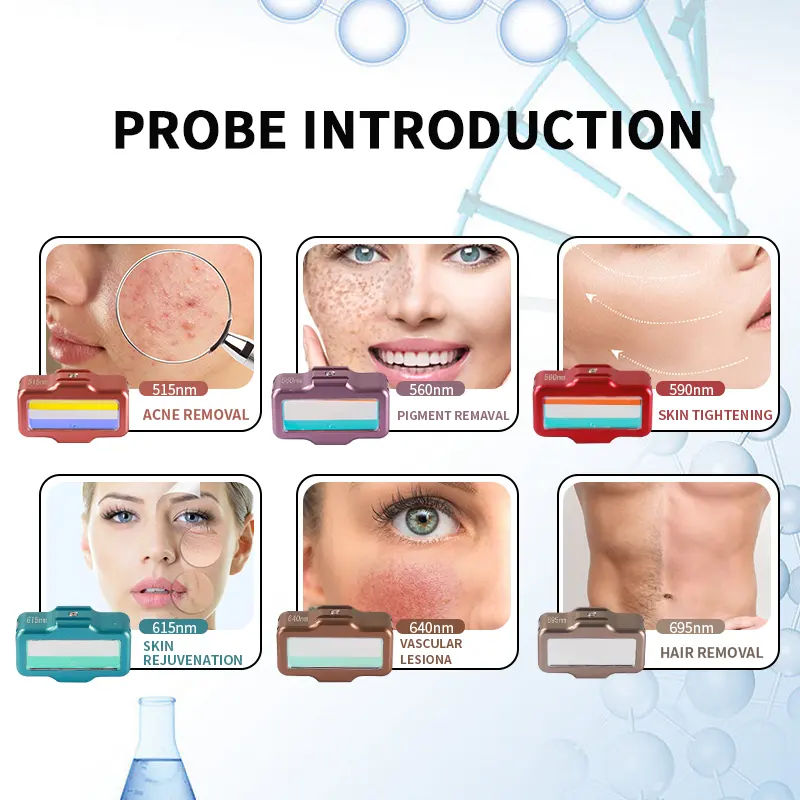 2025 DPL Photorejuvenation IPL Vascular OPT Hair Removal E Light Skin Rejuvenation Machine