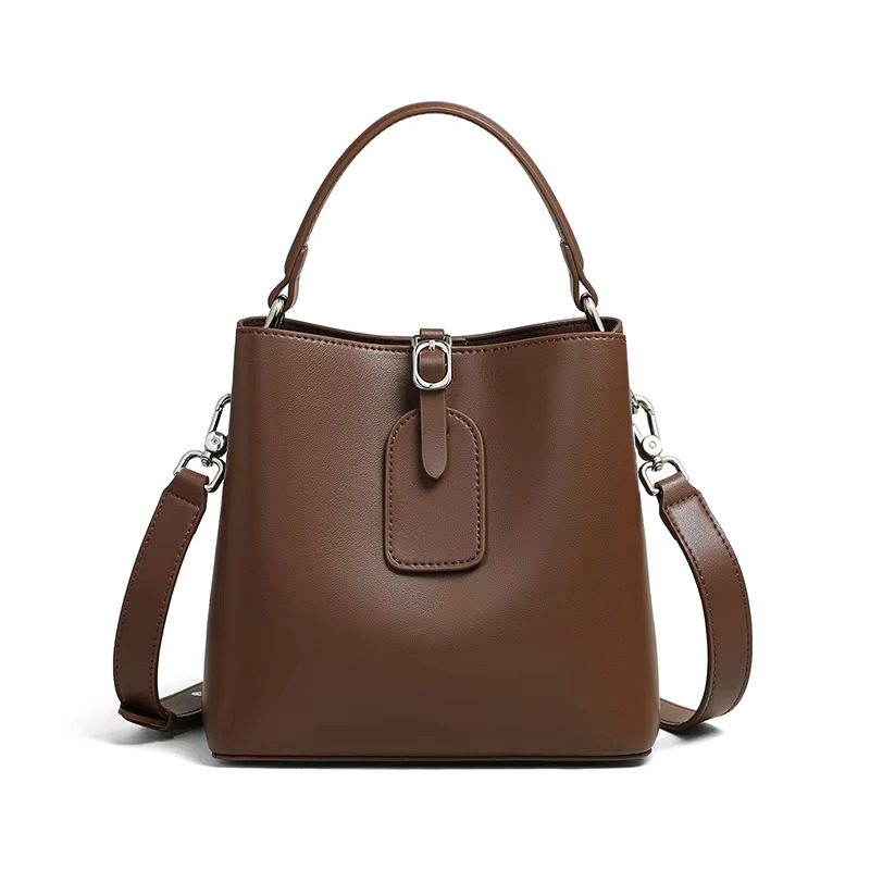 Women 2025 Bucket Crossbody Women's Premium Sense Large Capacity Leather Shoulder Designer Bag