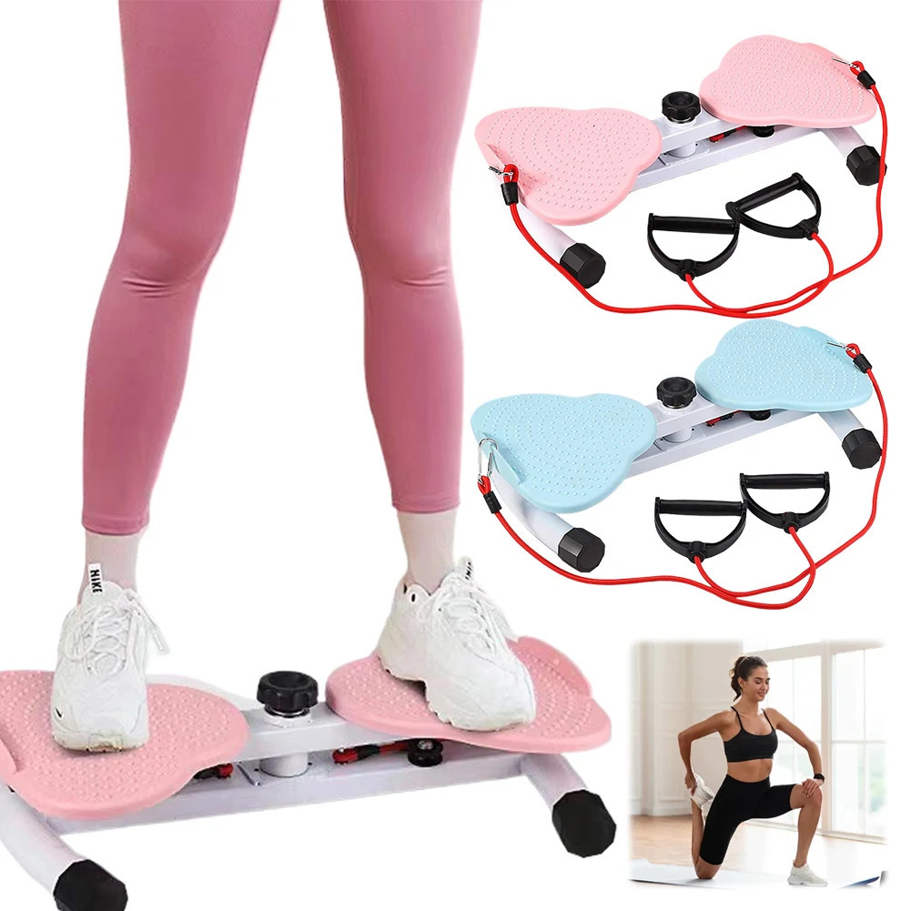 Waist Twisting Fitness Tool Standing Abdomen Exercise Board with Pull Rope Foot Massage Fitness Board Twister Board for Women 250207
