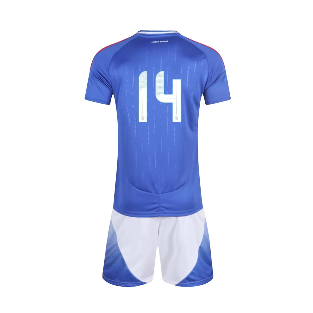 Adult Children's Clothing Set Football Sport Uniforms Boy Girl Italians Fans Jersey Training Wear Games Kits Leisure Shirt