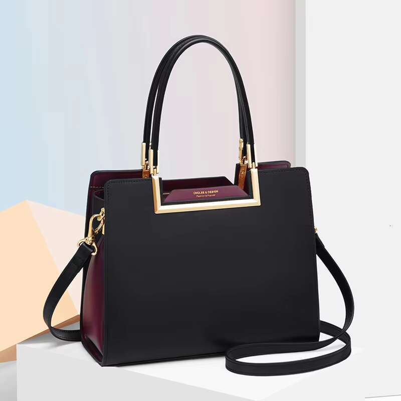 Cnoles Vintage Handbags Designer Large Capacity Tote Bag Famous Brand Leather Shoulder Crossbody Bags Women
