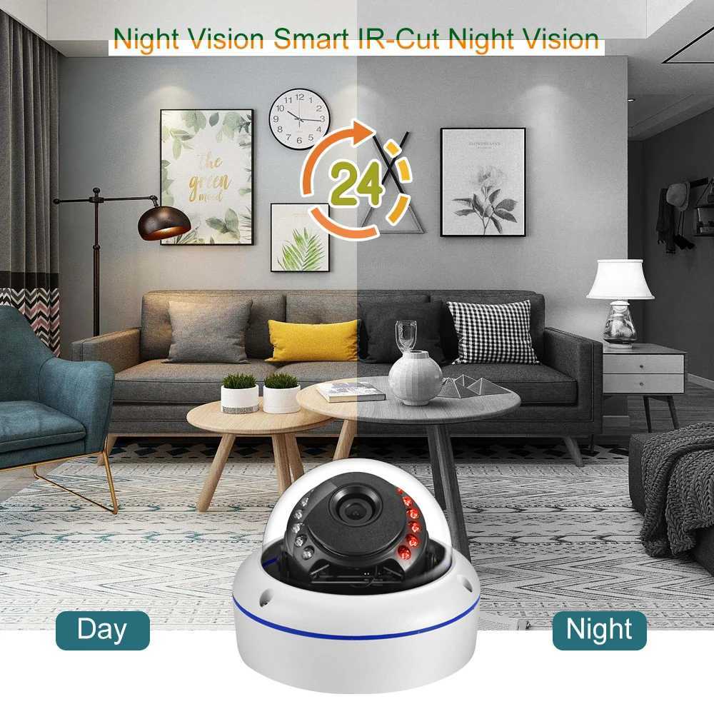 Gadinan 5MP Wifi IP Camera De Metal P Wireless Outdoor Video Surveillance Security CCTV Al rt SD Card Slot iCSee APP Z250212
