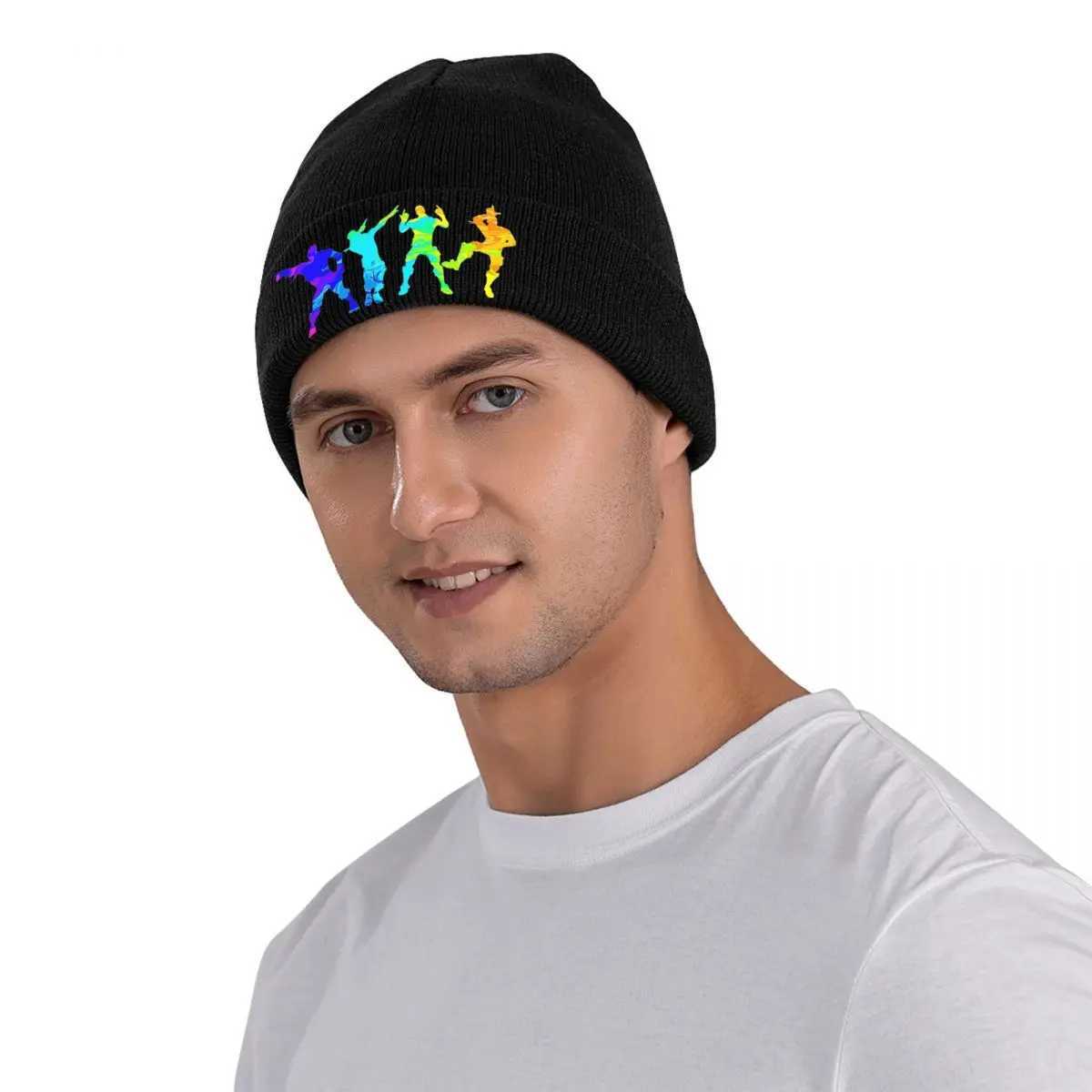 d Battle Roy Dance Of Victory Bonnet Hat Beanie Hats Knit Hat Autumn Winter Casual Men Wen Unisex Gym Wrap Cap X250212