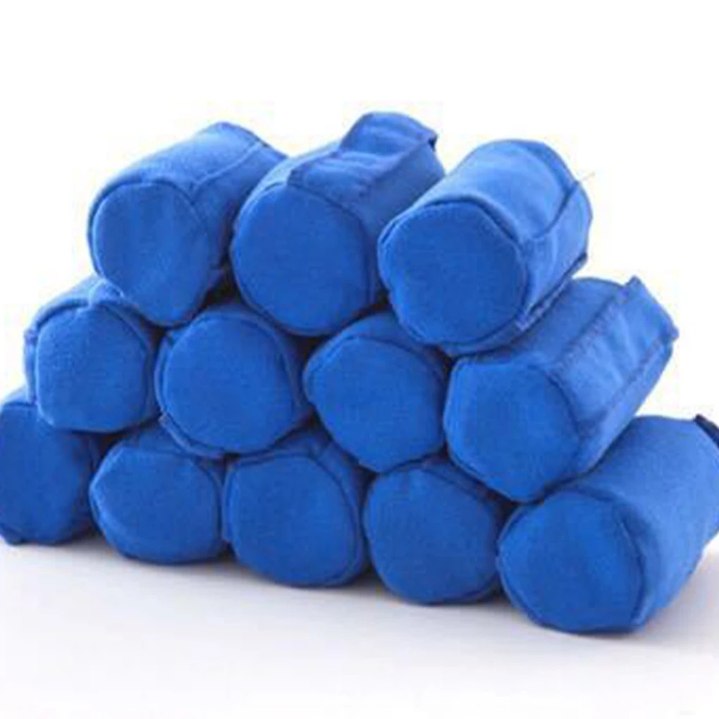 Blue Curls With Soft Sponge Hair Curlers Effortless And Stylish Save Time And Practical Hair Rollers A 250207