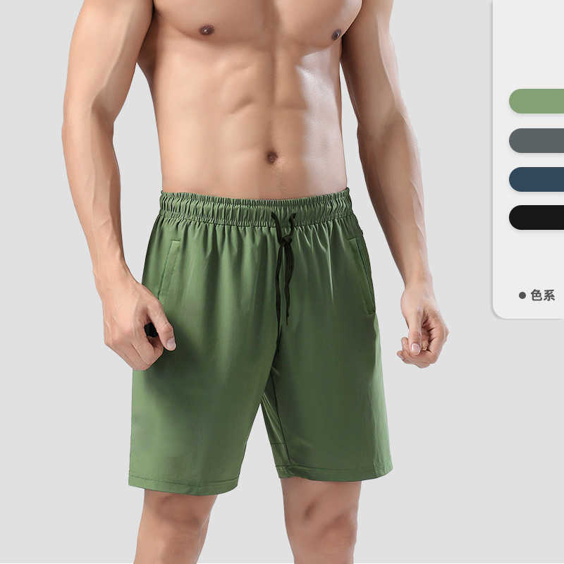 Pufei Sports Shorts Mens Breathable Training Cool Pants Capris Summer Casual Fitness Fast Dry Running Pants W250212
