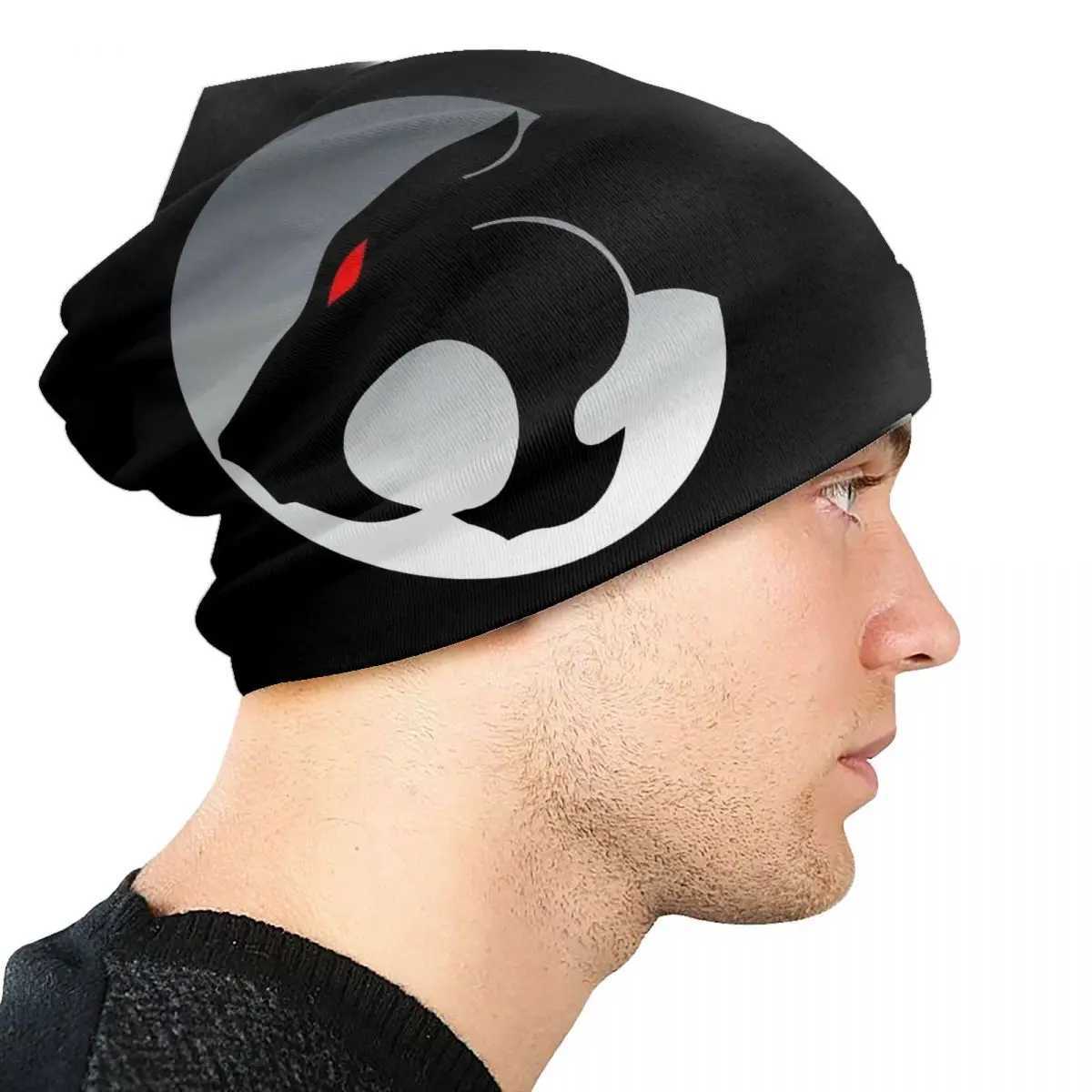 Thundercats Hat Knitted Hat Mens Warm Cool Unisex Winter Warm Sklies Beanies Hat X250212