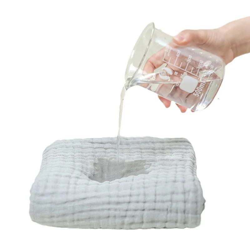 6 Layer Cotton Gauze born Muslin Baby Bath Towel Soft Swaddle Wrap Stroller Blanket Lange Bedding Items 250208