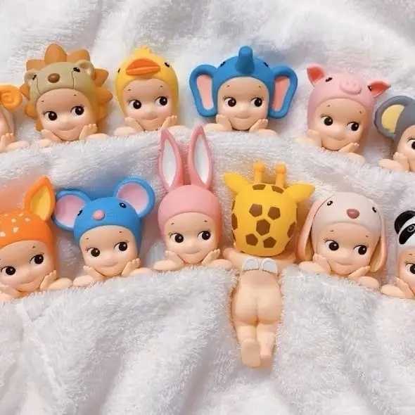 Hippers Mysterious Surprise Blind Box Cute Cartoon Doll Pendant Computer Rabbit Mobile Decoration Christmas GiftXJ250212
