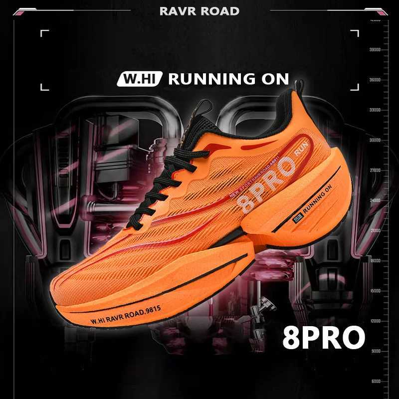 New Mens Sneakers High Qu Carbon Plate Running Shoes Slish Breathable Casual Athletic Shoes Male Trainers Tennis ShoesC250307