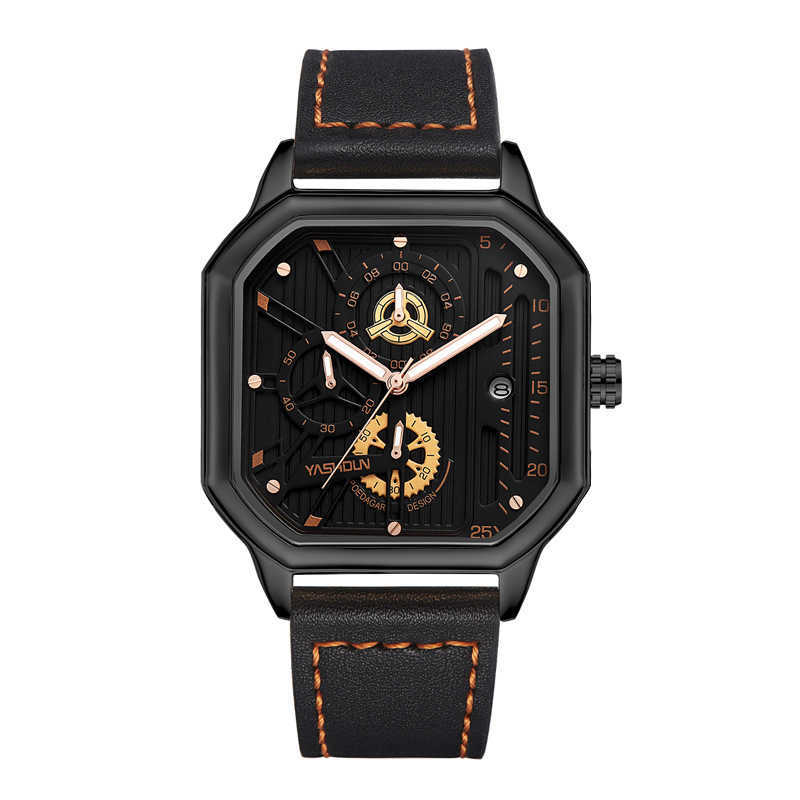 Ashton brand watch waterproof night light mens watch strap quartz watch live broadcast mens watch W250212