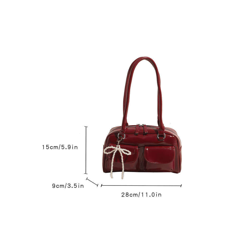 Women's Bags Fashionable women's underarm bag bow new simple casual pillow bag fashionable multifunctional shoulder bag
