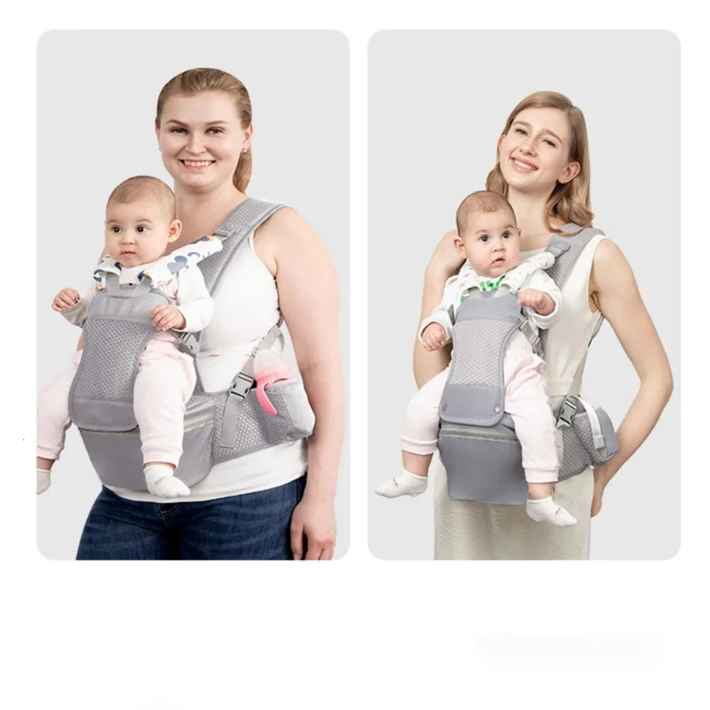 born Ergonomic Baby Wrap Backpack Baby s Bag Infant Sling Waist Stool Multiuse Front Facing Babies Accessories 250211