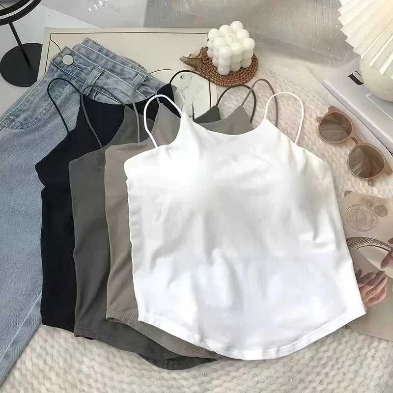 Sexy Beauty Back Wireless Tube Top Women Camisole Wire-Free Tank Camis Crop Top Tee Seamless Women Clothing SummerXJ250212