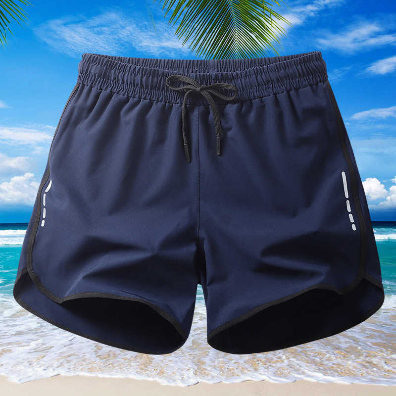 Summer beach pants loose casual breathable quick drying pants running pants fitness three quarter pants mens sports shorts men W250212