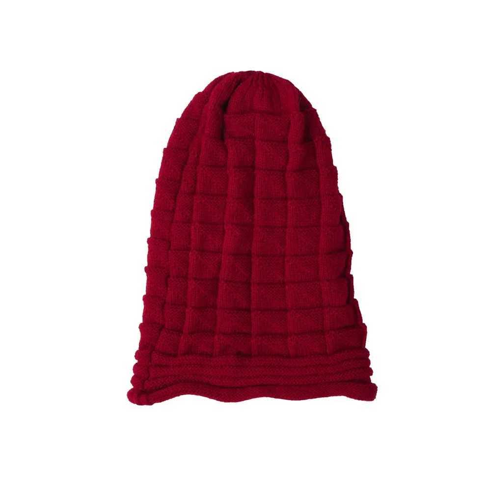Solid Oversi Winter Baggy Beanies Sklies Ski Slouchy Knitted Hats Caps for Wen Men Unisex Outdoor Hip Hop Wool Warm Hat X250212