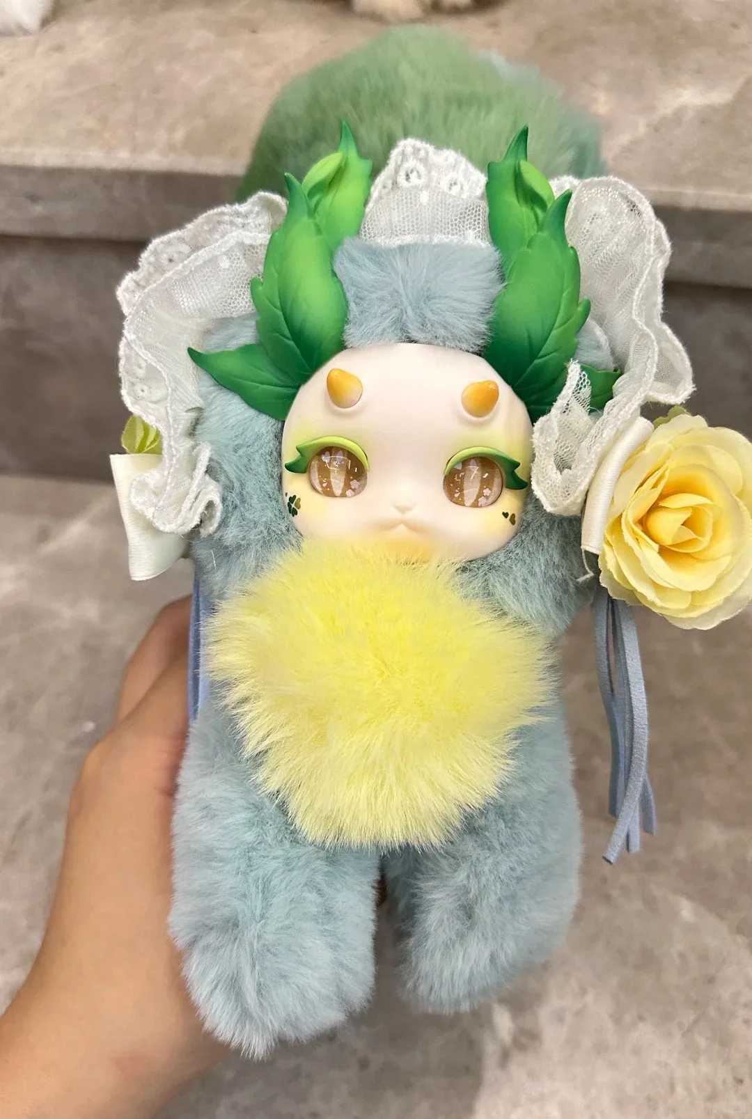 New Tutulong Blind Box Fantasy Forest Tea Party Series Mysterious Surprise Box Kaii Rabbit Dragon 2nd Plush Cute Figure ToyXJ250212