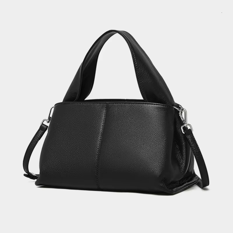 Hifashion Genuine Leather Cloud Tote Handbags For Women 2025 Trend Designer Large Capacity Hobo Ladies Shoulder Crossbody Bags